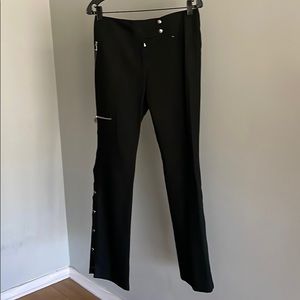 Michael Kors Vintage Black Zipper Pants
